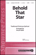 Behold that Star SATB choral sheet music cover